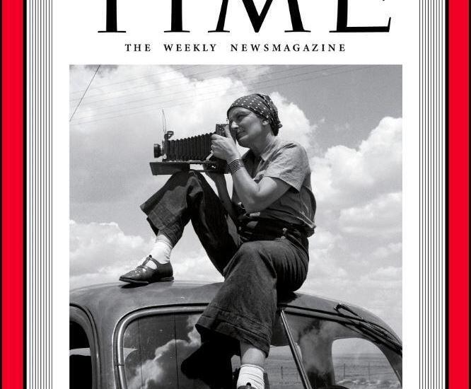 DOROTHEA LANGE (1895-1965). American photographer. Photograph by Paul Taylor, 1934