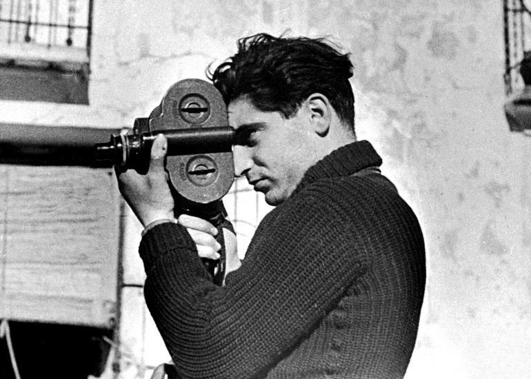 Robert Capa by Gerda Taro