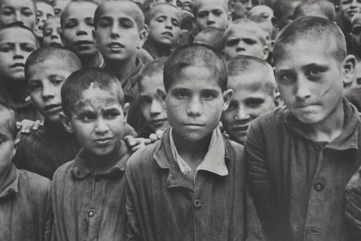 Children placed in the Albergo de Pobre by order of the Juvenile Court Italy, 1949.
David Seymour (Chim), © David Seymour Estate