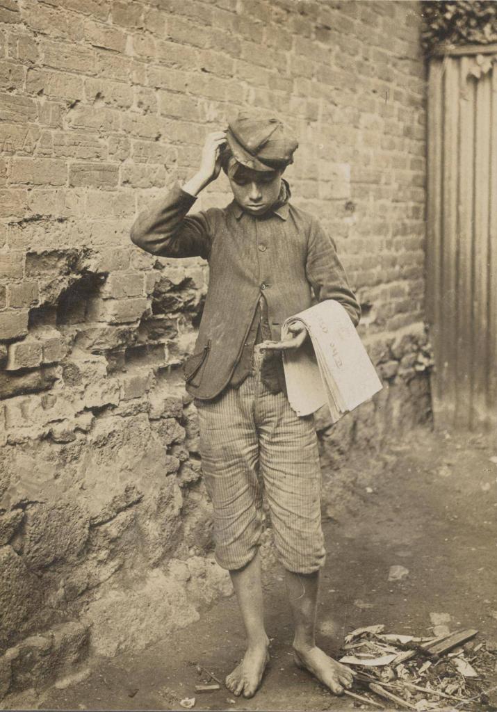 Melbourne Newsboy 1865