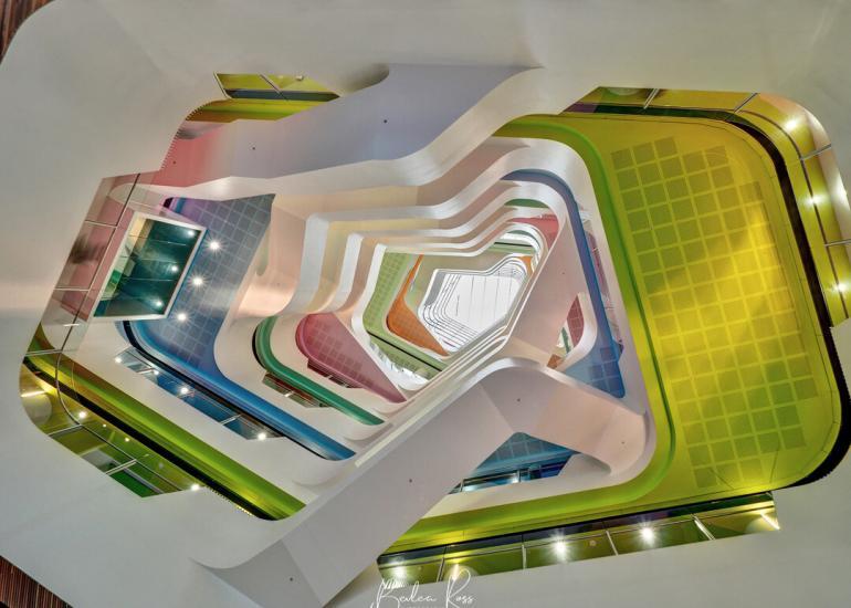 perspective and depth in architecture