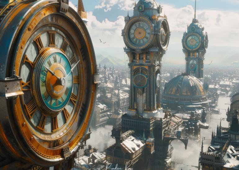 clockpunk city