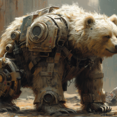 Armed Polar Bear